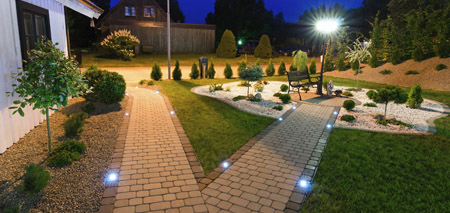 Landscape Lighting in Londonderry, NH